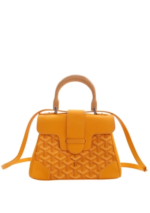 Goyard Pre-Owned 2020 Mini Goyardine Saigon Souple satchel - Yellow