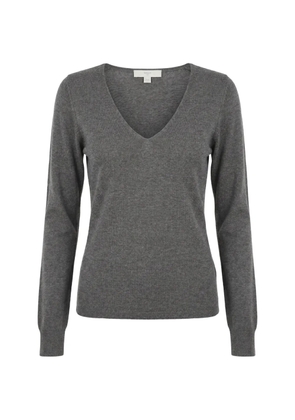 Malo V-neck sweater - Grey