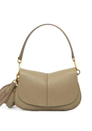 GIANNI CHIARINI grained-leather shoulder bag - Neutrals