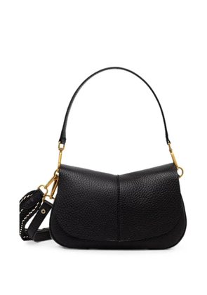 GIANNI CHIARINI Helena Round grained-leather tote bag - Black