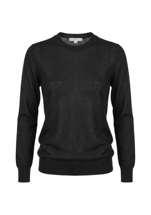 Malo fine-knit cashmere sweater - Black