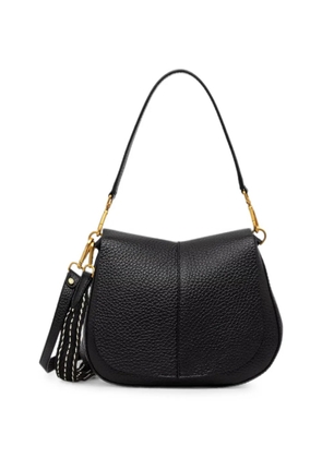 GIANNI CHIARINI Helena Round grainy-leather tote bag - Black