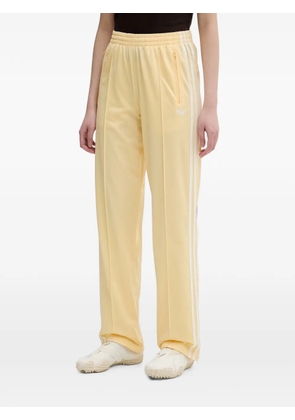 adidas side-stripe track pants - Yellow