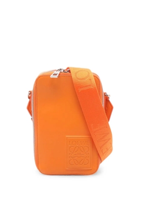 Loewe Pre-Owned 2010s leather shoulder bag - Orange