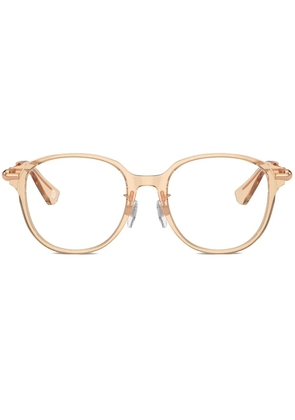 Burberry Eyewear pantos-frame glasses - Brown
