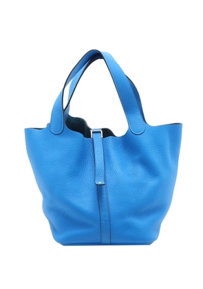 Hermès Pre-Owned 2012 Clemence Picotin Lock 22 handbag - Blue