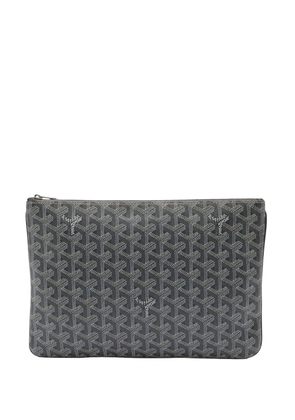 Goyard Pre-Owned 2010-2026 Goyardine Senat MM clutch bag - Grey