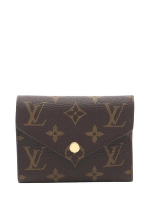 Louis Vuitton Pre-Owned 2021 Monogram Victorine small wallets - Brown