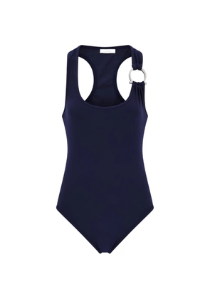 Ferragamo Gancini full swimsuit - Blue