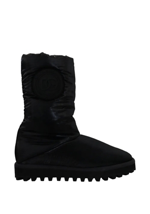 Dolce & Gabbana quilted padded boots - Black