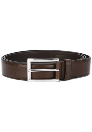 Prada square buckle belt - Brown