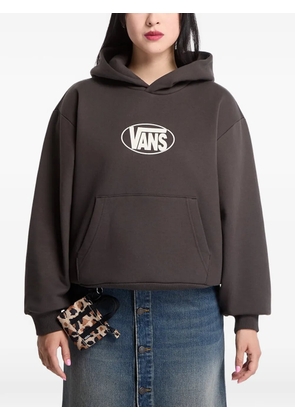 Vans logo-print pouch-pocket hoodie - Black