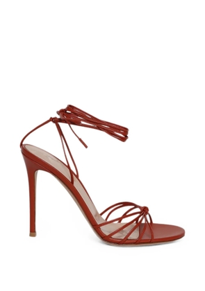 Gianvito Rossi lace-up strappy sandals - Red