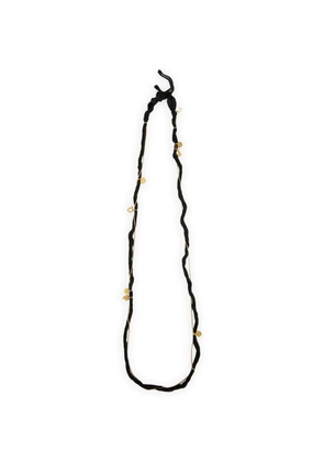 Jil Sander zodiac pendant silk-torchon necklace - Gold