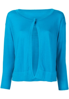 Sottomettimi one button cardigan - Blue
