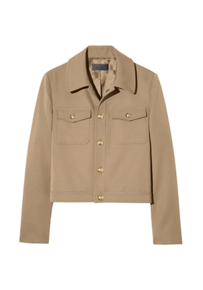 Nili Lotan Edna cropped jacket - Neutrals