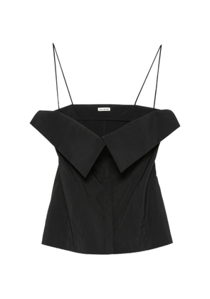 A.M.G. spaghetti-strap top - Black