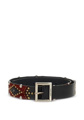 Golden Goose Sierra leather belt - Black