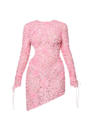 ANOUKI guipure lace asymmetric dress - Pink