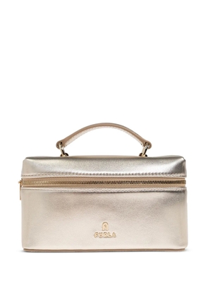 Furla micro Camelia tote bag - Gold