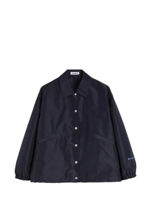 Jil Sander logo-print technical shirt - Blue
