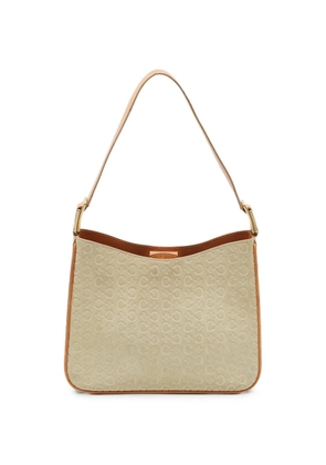Celine Pre-Owned Macadam embossed shoulder bag - Neutrals