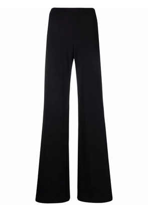 Alberta Ferretti high-waisted flared trousers - Black
