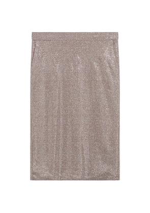 Giuseppe Di Morabito sequin-embellished pencil midi skirt - Silver