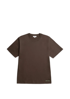 Norse Projects x BST logo-print t-shirt - Brown