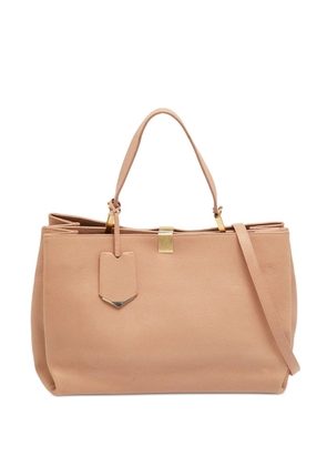 Balenciaga Pre-Owned 2016 Le Dix Cartable leather tote bag - Neutrals