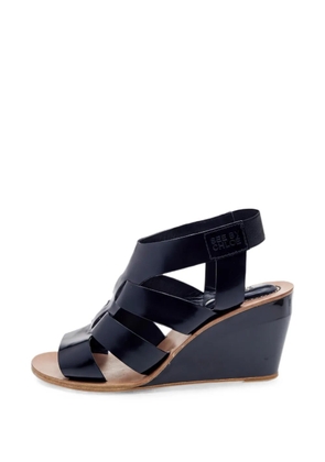 See by Chloé slingback wedge sandals - Black