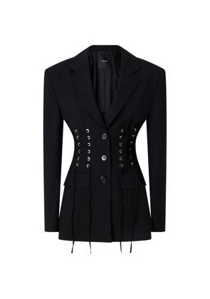 PINKO lace-up blazer - Black