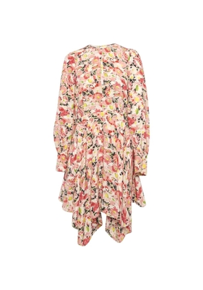 Stella McCartney Pre-Owned floral-print mini dress - Neutrals