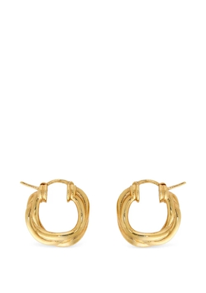 Jil Sander Tangle knot earrings - Yellow