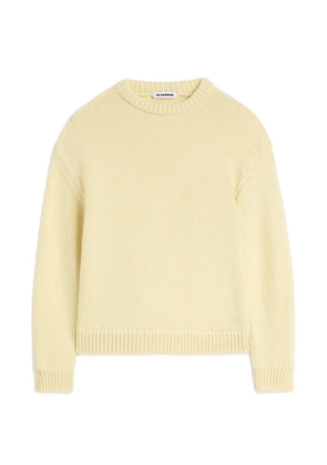 Jil Sander ribbed-knit oversized sweater - Yellow