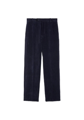 Jil Sander velvet trousers - Blue