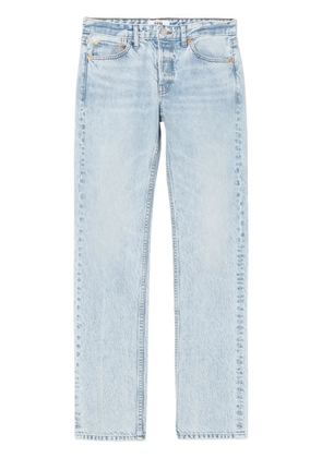 RE/DONE The Anderson mid-rise straight-leg jeans - Blue