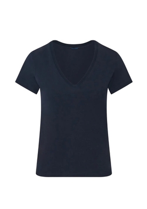 PATRICK ASSARAF V-neck short-sleeve T-shirt - Blue