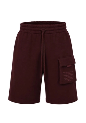 Dolce & Gabbana logo-print cargo shorts - Brown