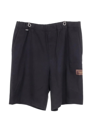 Louis Vuitton Pre-Owned 2000s logo-patch shorts - Black