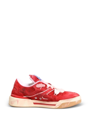 Dolce & Gabbana DG Logo suede sneakers - Red