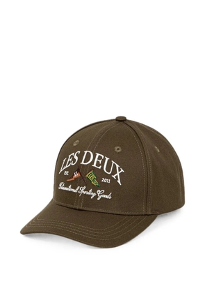 Les Deux logo-embroidered baseball cap - Green