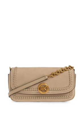 Michael Michael Kors mini Nolita leather leather shoulder bag - Neutrals