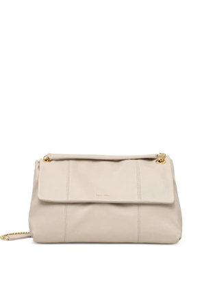 Trussardi medium Orbita chain-strap shoulder bag - Neutrals