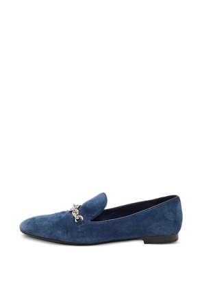 Louis Vuitton Pre-Owned embellished smoking pumps - Blue