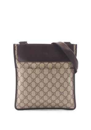 Gucci Pre-Owned 2010s GG Supreme cross body bag - Neutrals