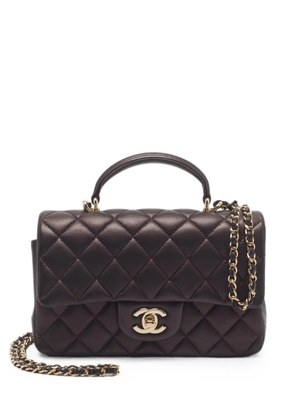 CHANEL Pre-Owned quilted CC turn-lock handbag - Brown