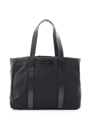 Bvlgari Pre-Owned 2010s Logomania tote bag - Black