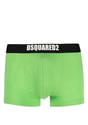 DSQUARED2 logo-waistband boxers - Green