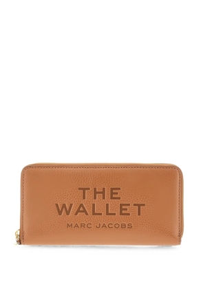 Marc Jacobs The Wallet pebbled wallet - Brown
